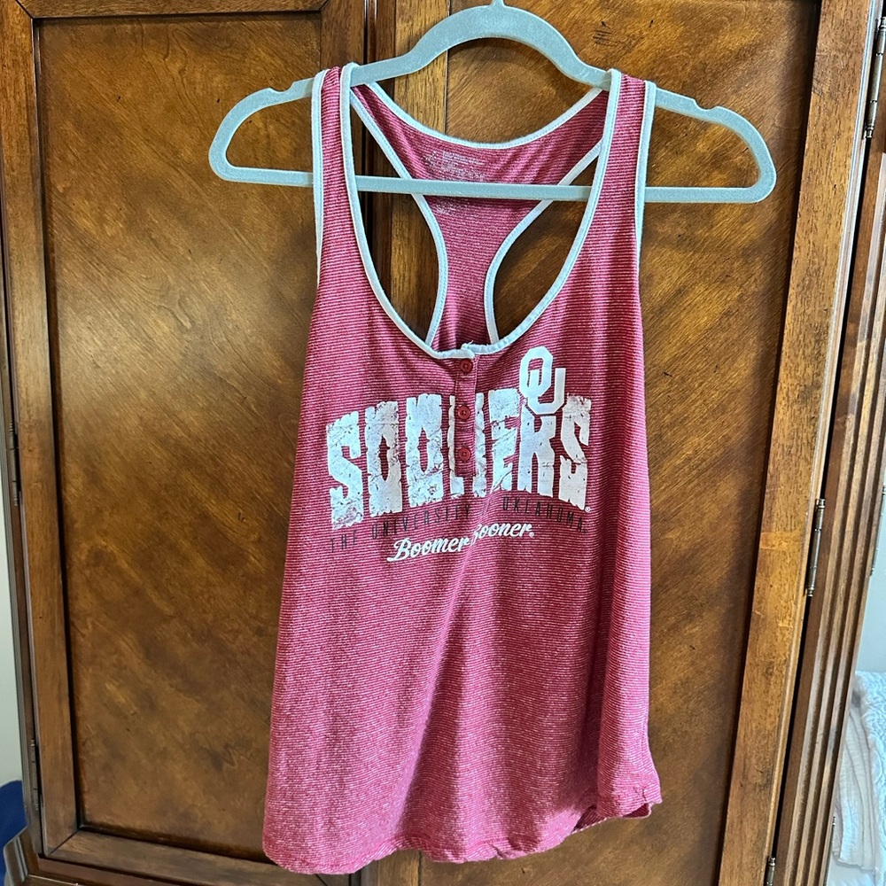 OU Sooners tank top size Large